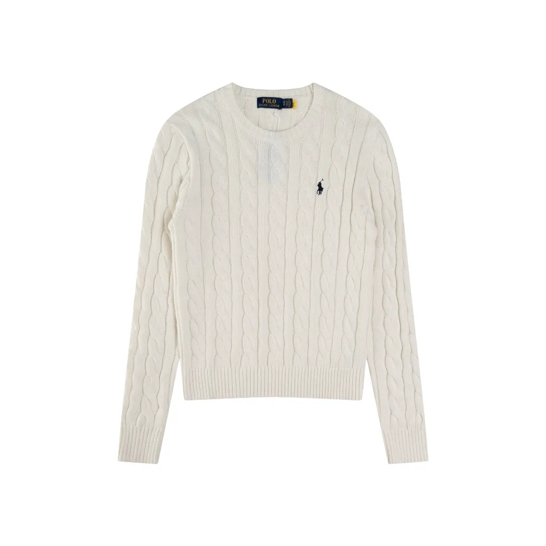 P220 #R91 RALPH LAUREN Ralph Lauren fourteen colors classic small label embroidery round neck pullover cable cardigan sweater men's top, high-density LOGO embroidery on the chest, original customization of tag accessories. Made of pure cotton yarn, pure cotton is skin-friendly and comfortable, small label war horse embroidered twist button round neck sweater 🐎 high quality, follow the blogger to learn how to wear it! Let’s buy a Ralph Lauren cable sweater. It’s a super hard-to-find series after it became popular. It’s hard to find one on the official website. It’s simple and practical to wear, with a lazy and loose feel. The thickened fabric has more texture, feels soft and delicate, and has a loose fit. Whether worn alone or layered, you can wear different styles of fashion with just one piece!   Size：XS S M L Sleeve length: 59/60/61/62/63
